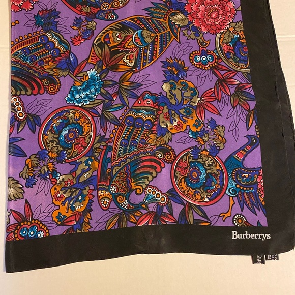 Burberrys Silk Scarf - Picture 2 of 5
